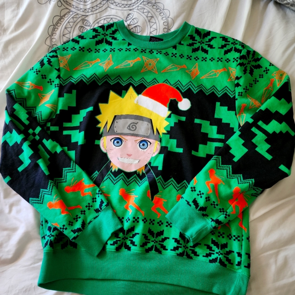 NARUTO RUNNING CHRISTMAS SWEATER